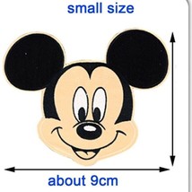 9cm Iron On Embroidered Clothes Patch - New - Mickey Mouse - £10.19 GBP