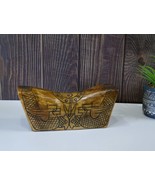 Vintage Chinese Stone Foo Dog Pillow Box Trinket Hand Carved - 9.5&quot; Long - $163.35