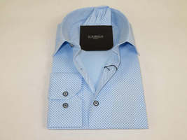 Men's Shirt Hankie By CASILA Turkey Cotton Blend 502100-06 Blue Dots image 2