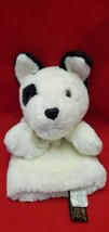 Dog Hand Puppet White Plush Stuffed 24K Polar Puff Special Effects Vintage 1985 - £7.78 GBP