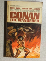 CONAN THE WANDERER by Robert E Howard, de Camp &amp; Carter (1968) Lancer paperback - £11.64 GBP