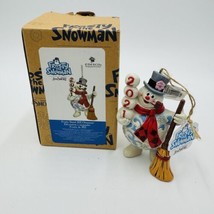 Jim Shore Ornament Figurine Frosty The Snowman Christmas 2021 Holiday - £32.95 GBP