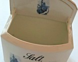 Vintage Ships Czechoslovakia Porcelain Wall Salt Container 6.5 X 7.5 SKU... - £5.49 GBP