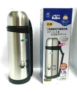 BuBee D-1500 Two Layers Stainless Steel Vacuum Water Bottle, 1.5 L/ 1500ML - $93.36 CAD