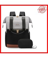 Chic Waterproof Laptop Backpack for Women - 15.6 Inch with USB Port &amp; Or... - $1,310.77 MXN
