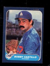 1986 Fleer #127 Bobby Castillo Nm Dodgers *X88411 - £0.99 GBP