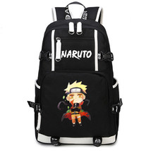 Naruto Theme Fighting Anime Series Backpack Schoolbag Daypack Hokage Naruto - £33.03 GBP