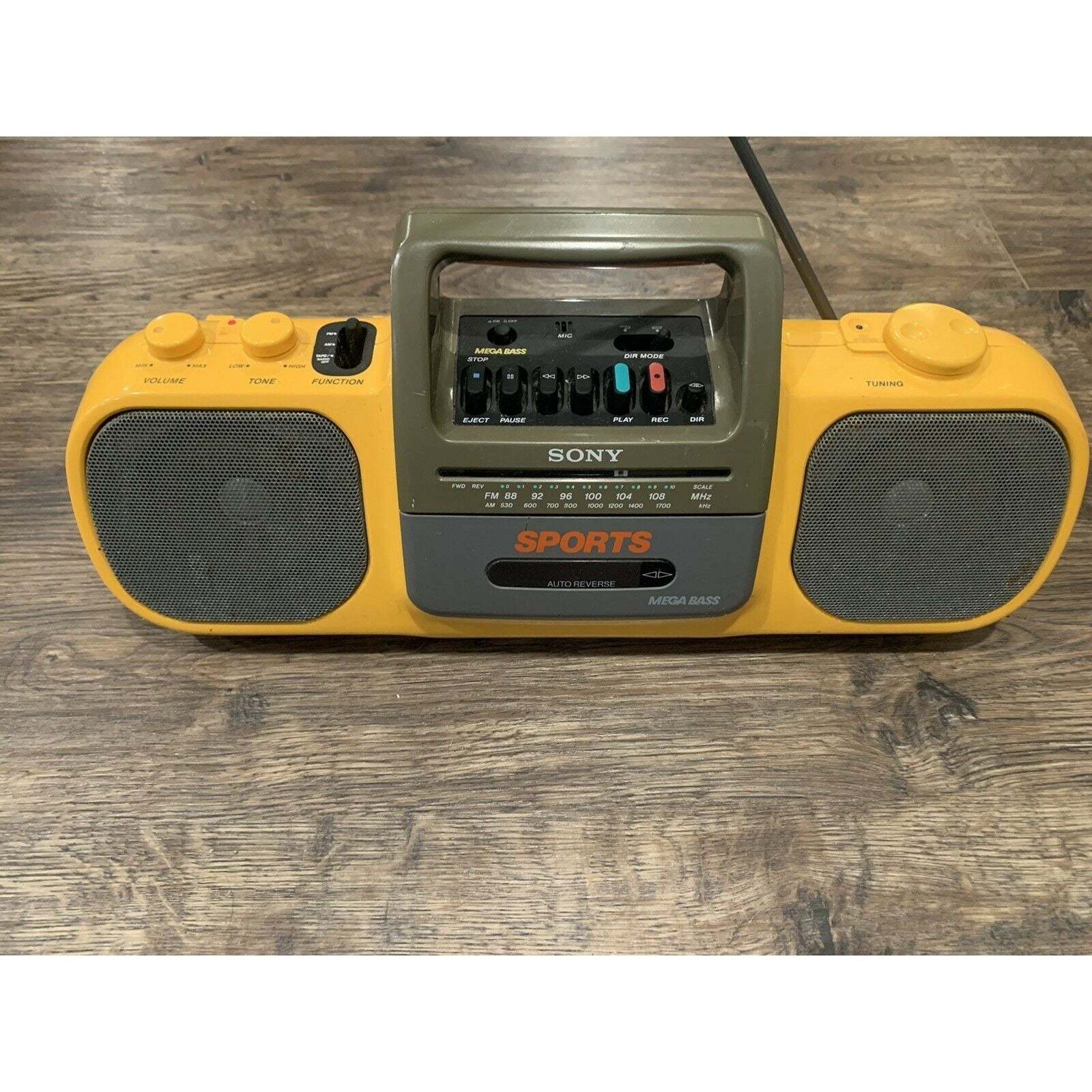 Sony Cfs-905 Sports Mega Bass Radio Cassette and 50 similar items