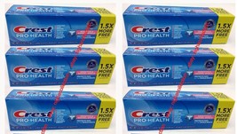 LOT 6 x Crest Pro-Health Fluoride Toothpaste Sensitive & Enamel Shield 2.6 oz Ea - $29.69