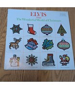 Vintage Elvis Presley Sings the Wonderful World of Christmas vinyl Album - $8.62 CAD