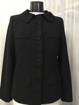 Liz Claiborne Women&#39;s Blazer Collection Black Fully Lined Size 10 NWT $189 - £23.49 GBP