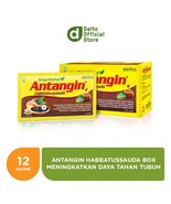 Antangin JRG Herbal Syrup with Habbatussauda 12 sachets @ 15 ml, 1 Box - £39.06 GBP