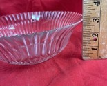 Vintage Petal ware Depression Serving bowl Clear glass 8 1/2” - $8.91