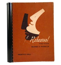 Miriam Franklin REHEARSAL The Principles and Practice of Acting for the Stage 3r - £39.22 GBP