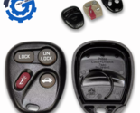 New GM Models Dorman Keyless Entry Remote Fob Case Pontiac GM Chevy 13608 - €15,03 EUR