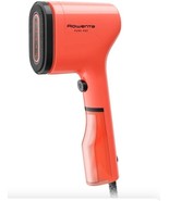 Rowenta Pure Pop Handheld Garment Steamer Coral Red Compact Versatile Pad - $844.15 MXN