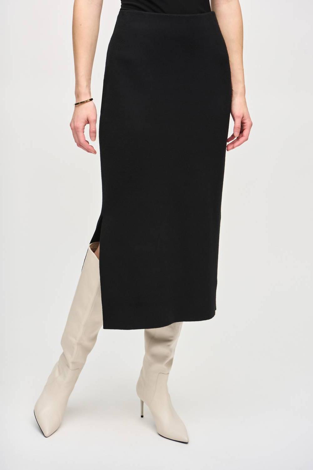 Joseph Ribkoff Sweater Knit Midi Skirt Size M - $81.18