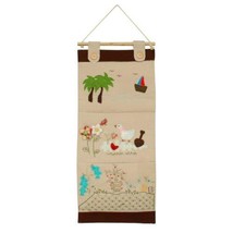 [Duck &amp;Flowers] Ivory/Wall Hanging/Wall Pocket/Hanging Baskets/Wall Orga... - £14.38 GBP