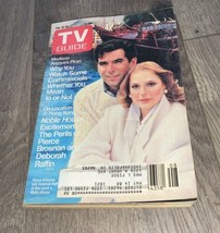 TV Guide February 20-26, 1988 Pierce Brosnan and Deborah Raffin Noble House - £5.43 GBP