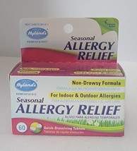 Hyland's Seasonal Allergy Relief Homeopathic 60 Tablets image 1