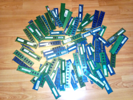LOT 100 4GB HYNIX KINGSTON PATRIOT NANYA RAMAXEL SAMSUNG HP COMPUTER DES... - $226.13
