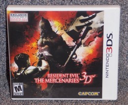 2011 Nintendo 3DS Resident Evil The Mercenaries Game In Box With Instructions - £17.63 GBP