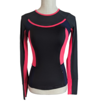 LULULEMON Trail Bound Womens Black Pullover Athletic Top Size 2 w/ Thumb Holes - £34.02 GBP