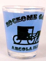 Rockome Gardens Arcola Illinois Horse And Buggy 2.25&quot; Collectible Shot Glass - £7.39 GBP