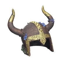 Rosewood Viking Helmet Cave Aquarium Ornament  - £28.38 GBP