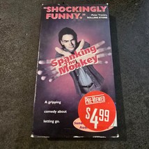 Spanking the Monkey (VHS, 1994) Unrated 90s Indie Comedy David O Russell... - $14.50