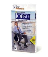 Jobst Men&#39;s Navy Over-The-Calf Socks with 8-15mmHg Compression, Small Size - $1,401.86 MXN