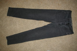 American Eagle Jeans Womens Size 6 Regular Slim Straight Black RN54485   - £15.90 GBP