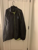 Asics Men&#39;s Black Windbreaker Jacket Choose Size - $42.41