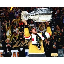Zach Whitecloud Autographed Vegas Golden Knights 8x10 Photo COA IGM Stanley Cup - £49.89 GBP