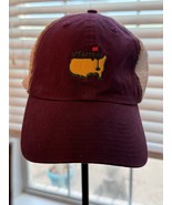 Masters Golf Hat Maroon White Trucker by ’47 Distressed Mesh Vintage Look - $759.98 MXN