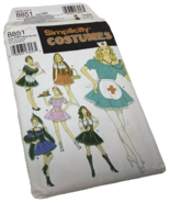 Simplicity Pattern Costume Nurse French Maid Mini Dress Uncut 6-12 New 8851 - €8,53 EUR