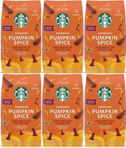 Starbucks Seasonal Pumpkin Spice Ground Coffee 11oz Limited Edition 6 Pack - £39.14 GBP
