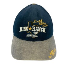 King Ranch Texas Limited Edition 2006 Leather Hat Adjustable USA Made - £27.26 GBP