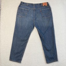 Levis 550 Straight Leg Jean Mens 50 Big Tall All Cotton Denim Pants 50x30 - £15.35 GBP