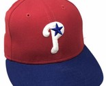 Philadelphia Phillies Wool Fitted Baseball Hat New Era 59FIFTY 6 5/8 USA... - £19.80 GBP