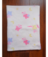 Fruit of the Loom Pink Bears Fleece Baby Blanket Security Lovey Plush So... - €12,46 EUR