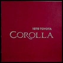 1978 Toyota Corolla Brochure, SR5, Accessories, MINT! - $9.97