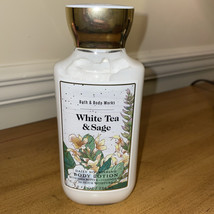 Bath &amp; Body Works White Tea Sage 24HR Moisture Body Lotion Cream 8 Oz - $28.71