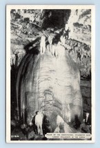 Pillar of Constitution Wyandotte Cave Wyandotte IN Silverraft UNP Postcard Q2 - £3.07 GBP