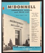 McDONNELL STEAM CONTROL DEVICES (1950&#39;s) 10-page illustrated catalog wit... - $13.56 CAD
