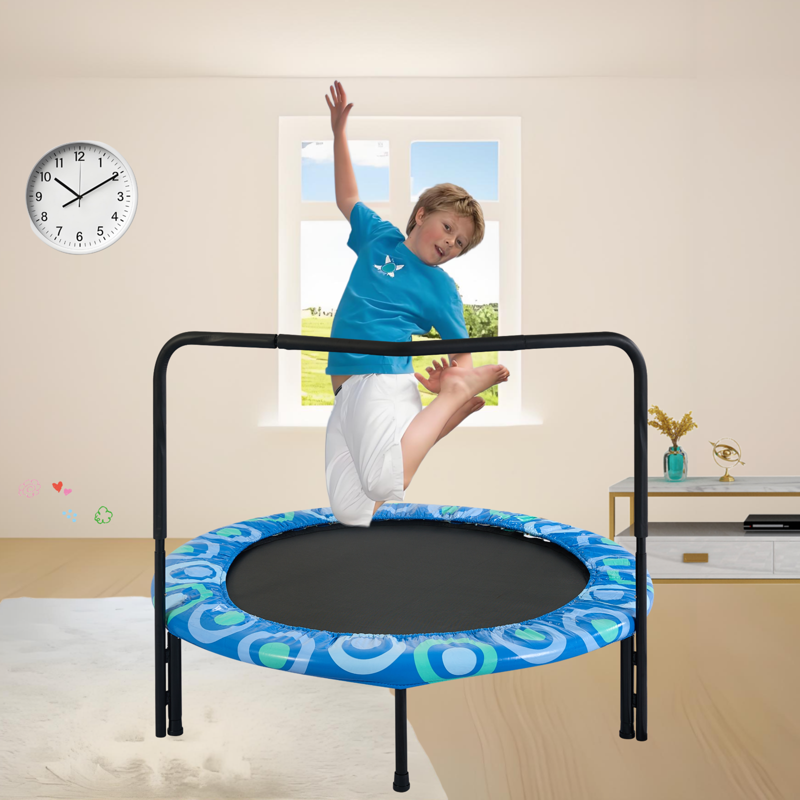 XTP002 Kids Trampoline (Ages 3-7) - $101.99