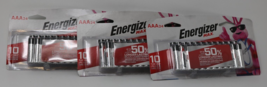 Energizer E92BP24 AAA Battery 24 Pack Lot of 3 New 72 Total Batteries - £25.09 GBP