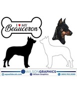 Beauceron - Dog Breed Decals (Set of 16) - Sizes in Description - £11.90 GBP