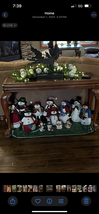 Snowman.  Felt cotton set of many. See pic - $93.20 MXN