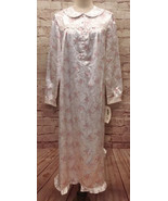 Fundamentals Womens Floral Nightgown Vintage Small NEW Sears Satin - £38.75 GBP